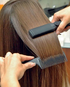 каутеризация волос в салоне