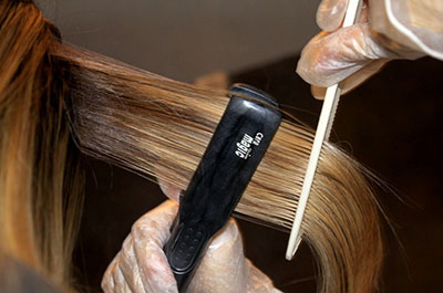 этапы бразильского выпрямление волос