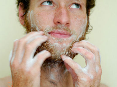 как мыть бороду
